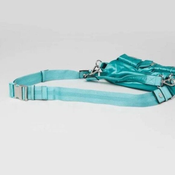 Fendi Green Nylon Convertible Multipocket Belt Baguette Bag 8BR808 - Picture 9 of 12